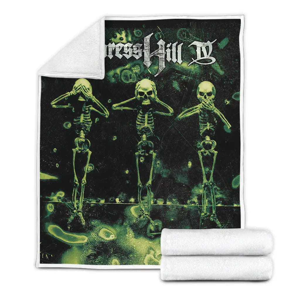Cypress Hill Iv Art Fleece Blanket Gift For Wife Husband Besties