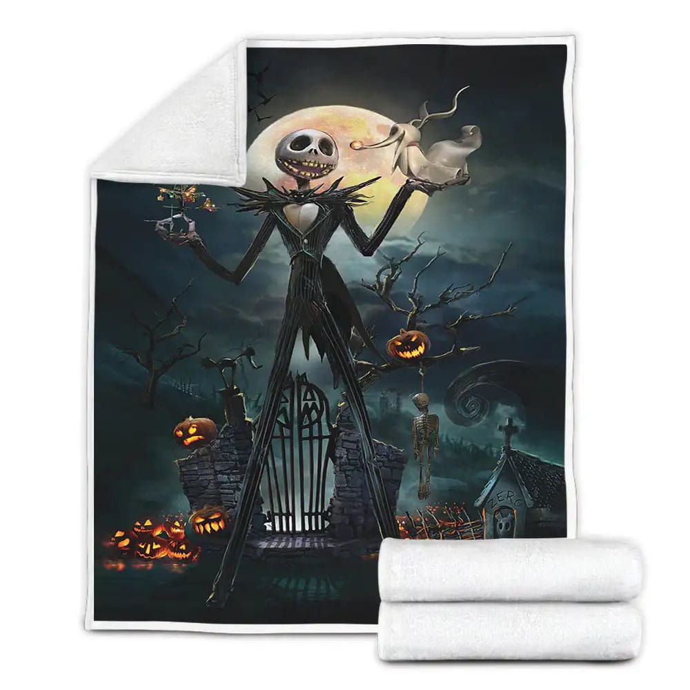 The Nightmare Before Christmas Fleece Blanket Perfect 