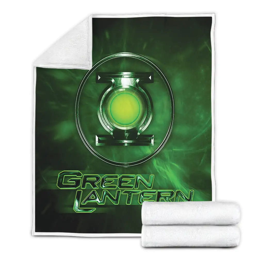 The Wallpaper Of Green Lantern Fleece Blanket Perfect 