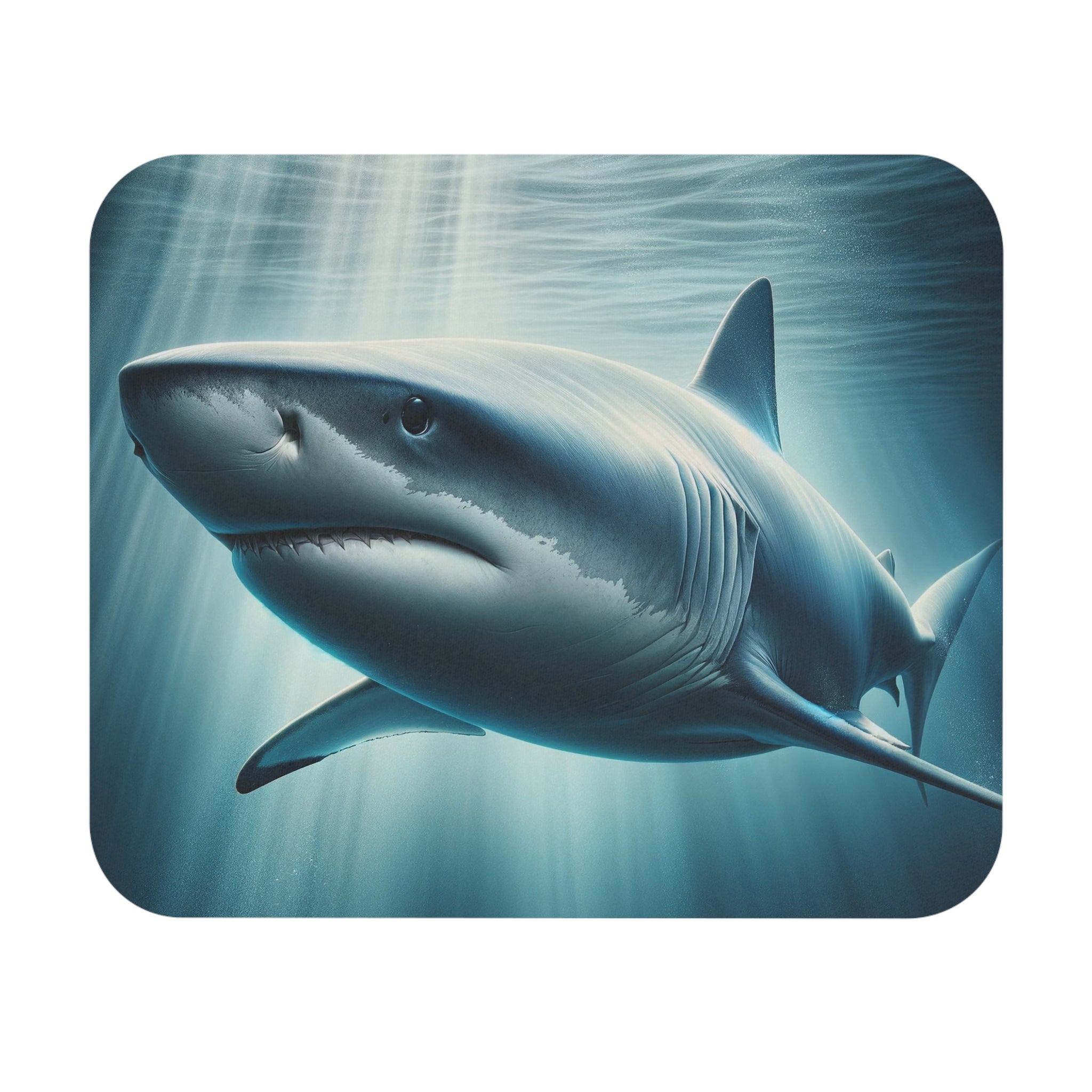 Allleftout Relaxed Shark - Mouse Pad (Rectangle)