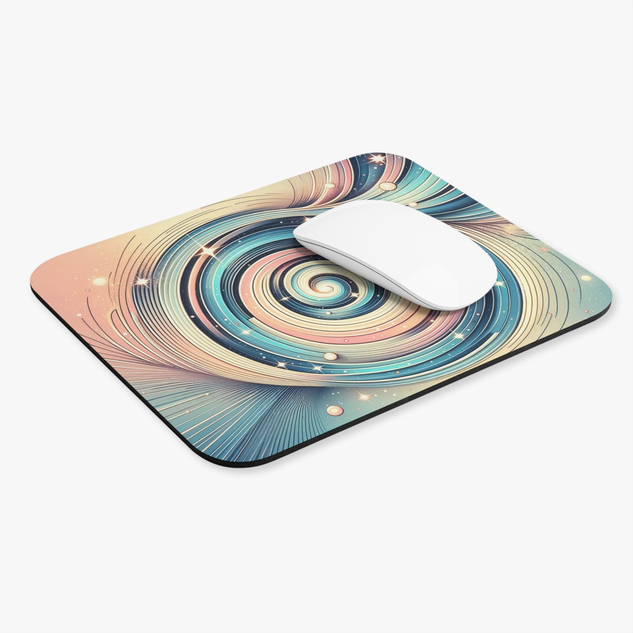 Allleftout Spiral Design - Mouse Pad (Rectangle)