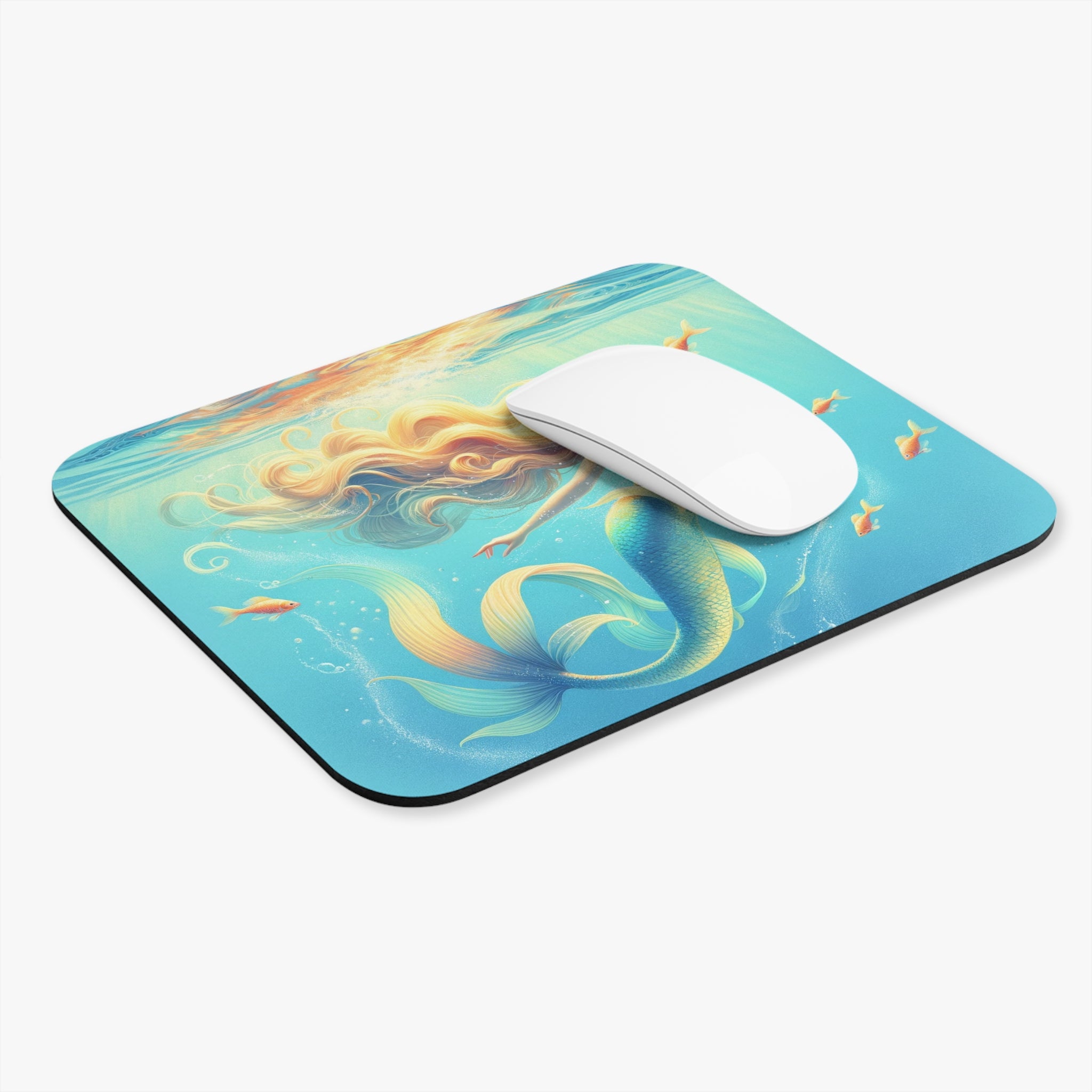 Allleftout Blond Mermaid - Mouse Pad (Rectangle)