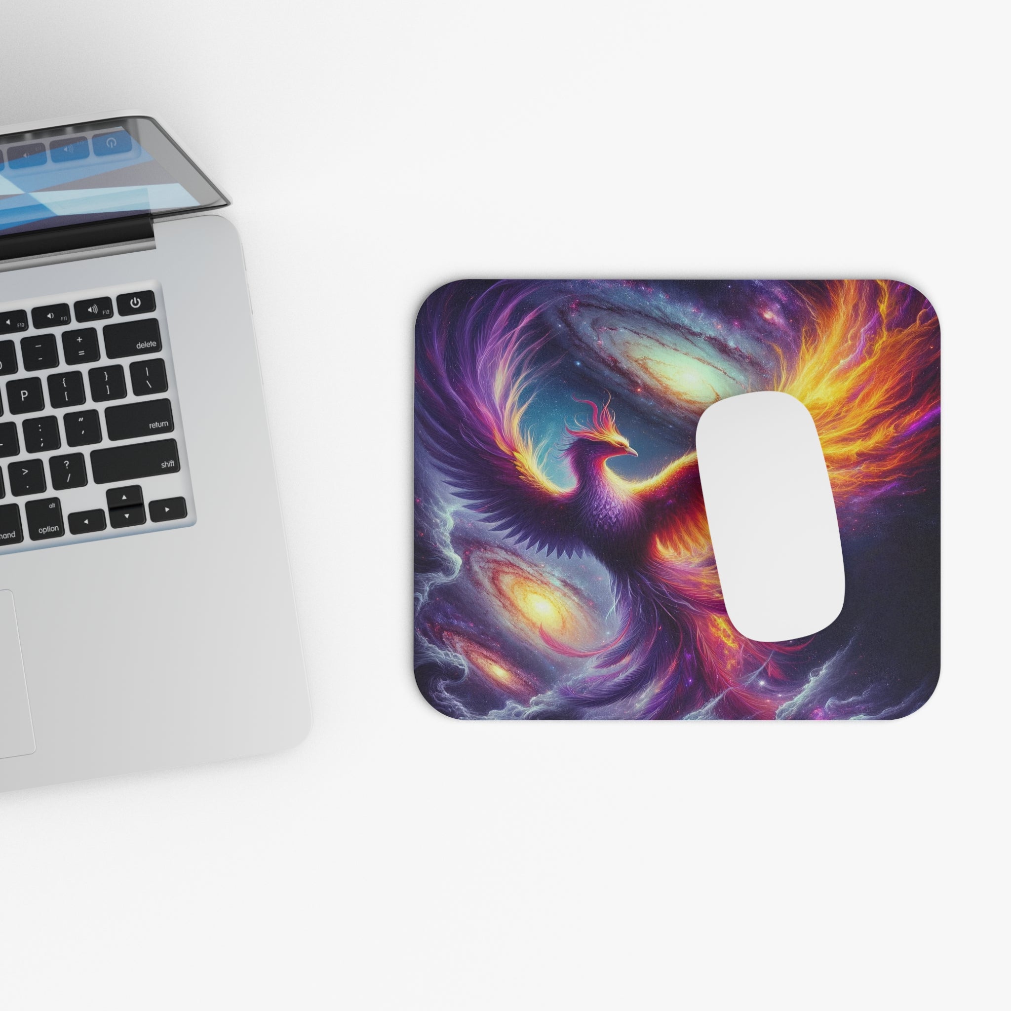 Allleftout Purple Phoenix - Mouse Pad (Rectangle)