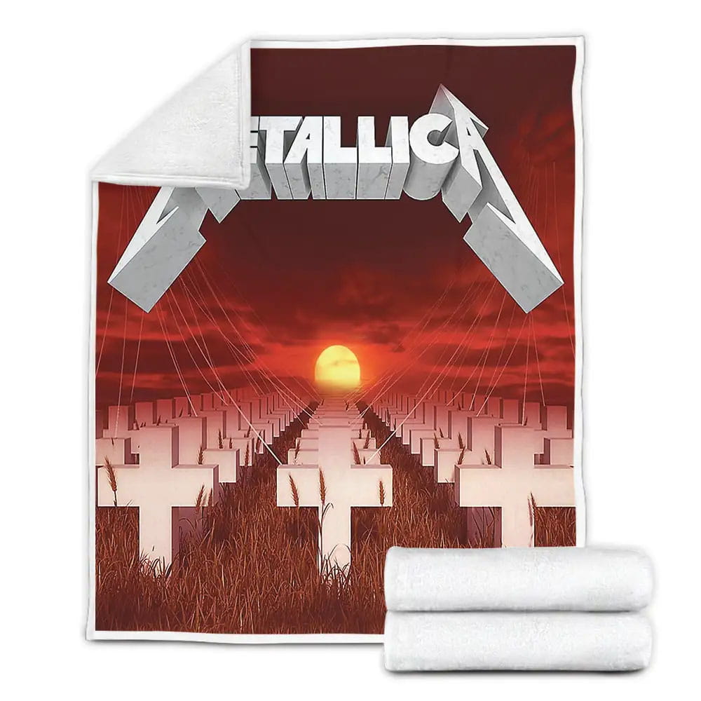 Puppets Master Metallica Cover Fleece Blanket Perfect 