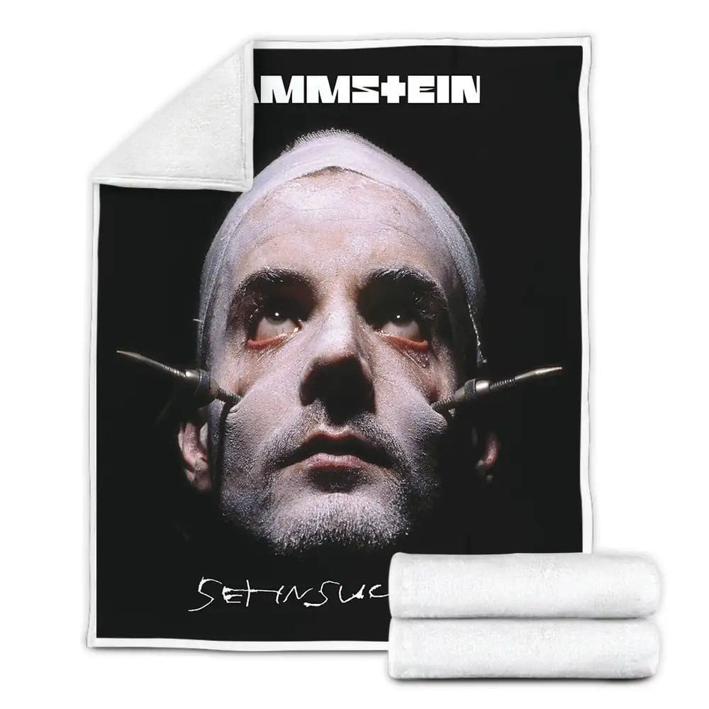 Sehnsucht 2 Rammstein Fleece Blanket Gift For Wife Husband Besties