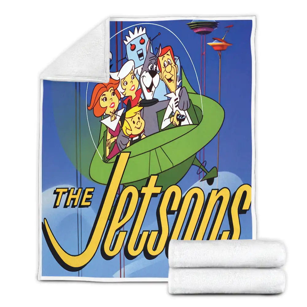 The Jetsons Original Serie Poster Fleece Blanket Perfect 