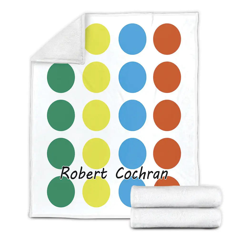 Twister 3D Petmytshirt Fleece Blanket Gift For Wife Husband Besties
