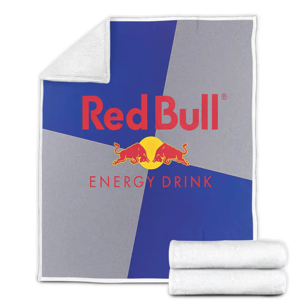 Red Bull The Energy Drink Company Fleece Blanket Perfect 
