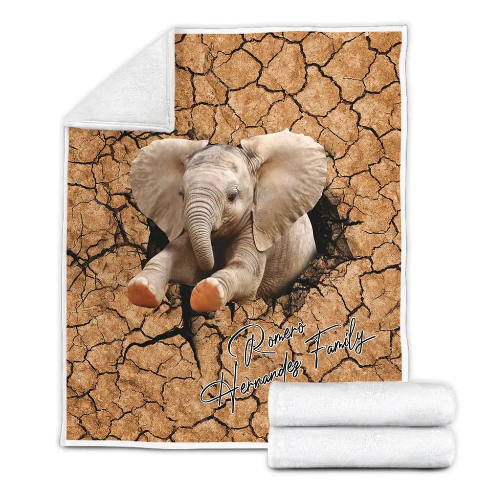 Romero Hernandez Family Fleece Blanket Gift For Wife Husband Besties