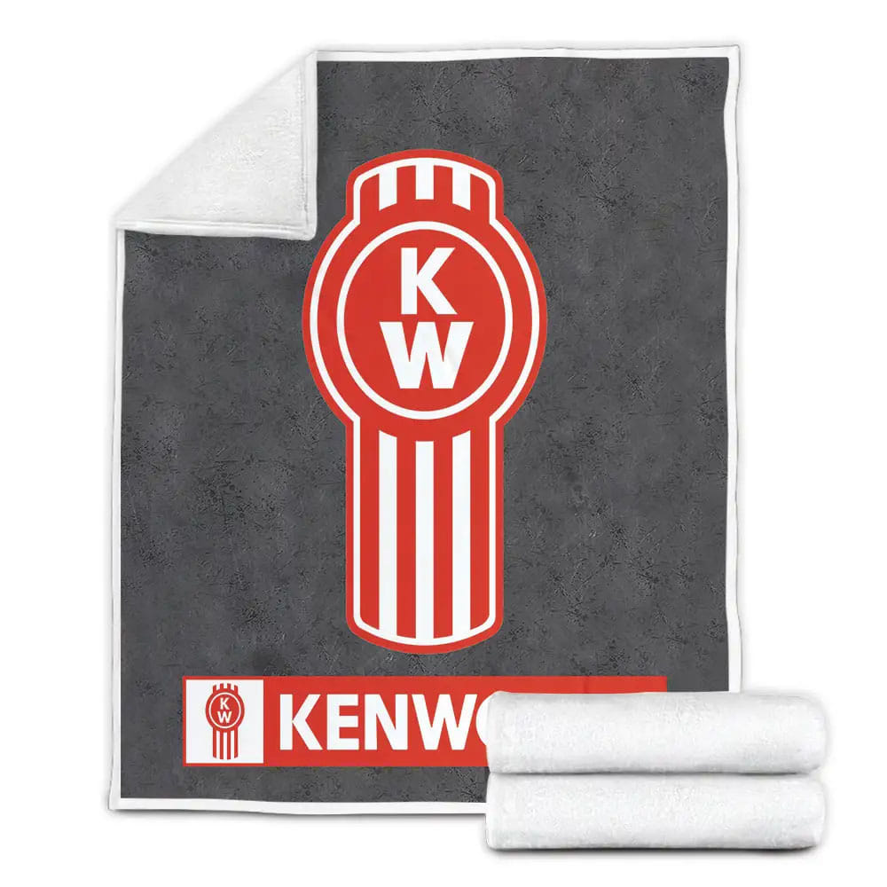 Kenworth Fleece Blanket Gift For Christmas Thanksgiving Halloween