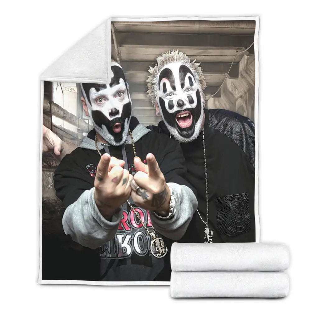 Insane Clown Posse Band Wallpaper Fleece Blanket Perfect 