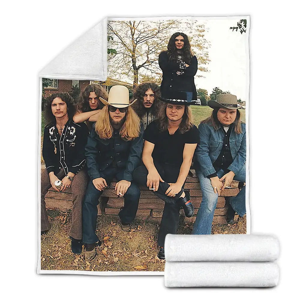 Famous Person Lynyrd Skynyrd D 3D Fleece Blanket Perfect 
