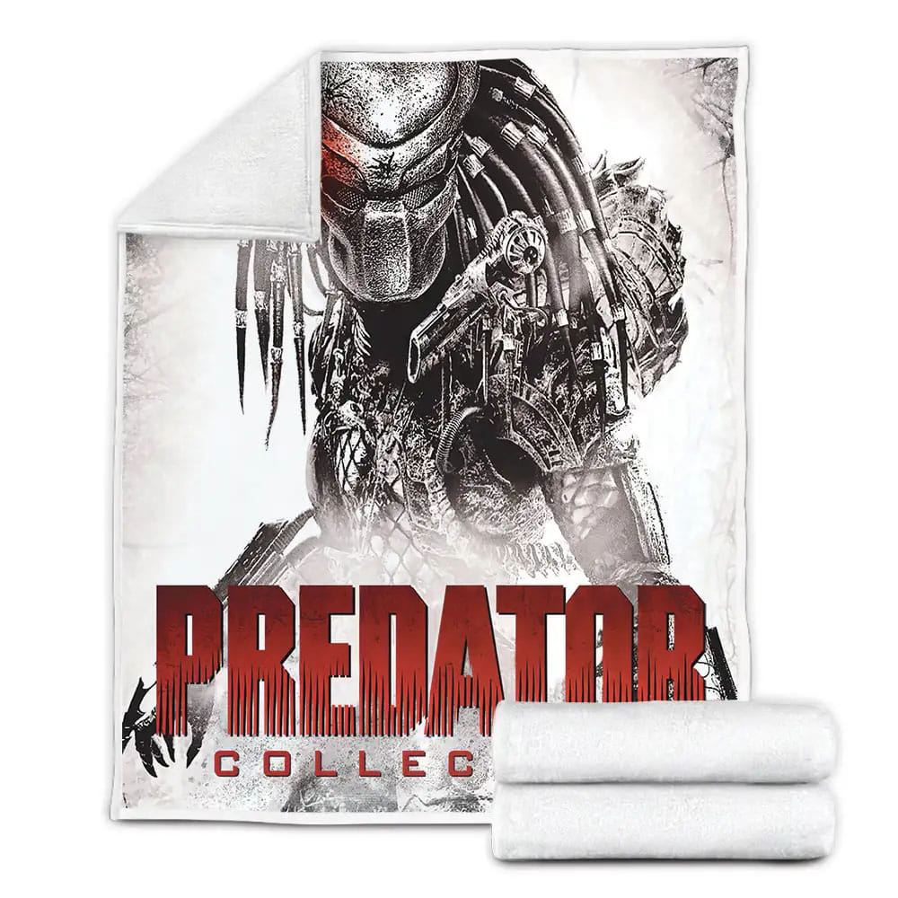 Predator Movie Collection Fleece Blanket Gift For Wife Husband Besties