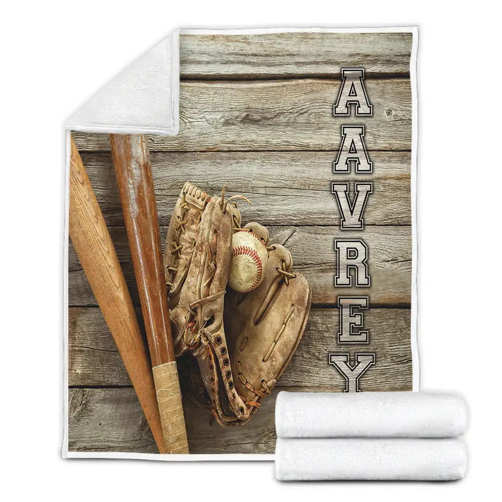 Baseball Stuff Petmytshirt Custom Fleece Blanket Perfect 