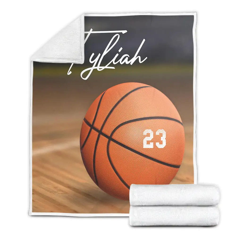 Petmytshirt Basketball 3D Fleece Blanket Gift For Wife Husband Besties