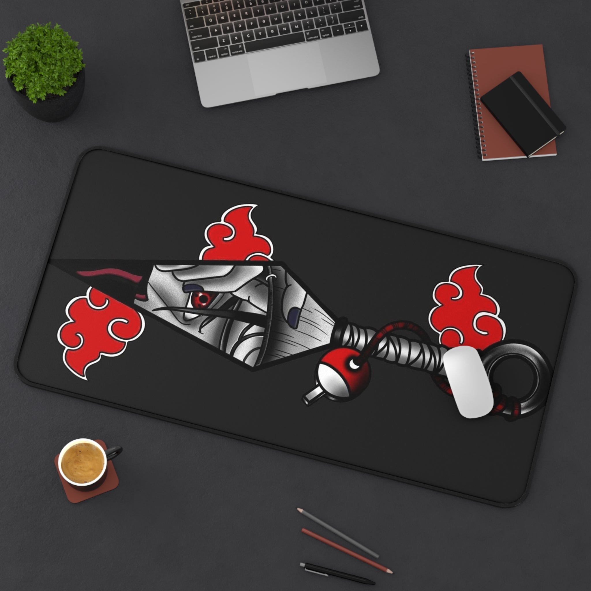 Allleftout Naruto Blade Desk Mat, Deskmat Xl, Gaming Keyboard Matt, Mousepad Large, Xxl Extended Deskpad Mouse Pad, Large Gaming Mousepad