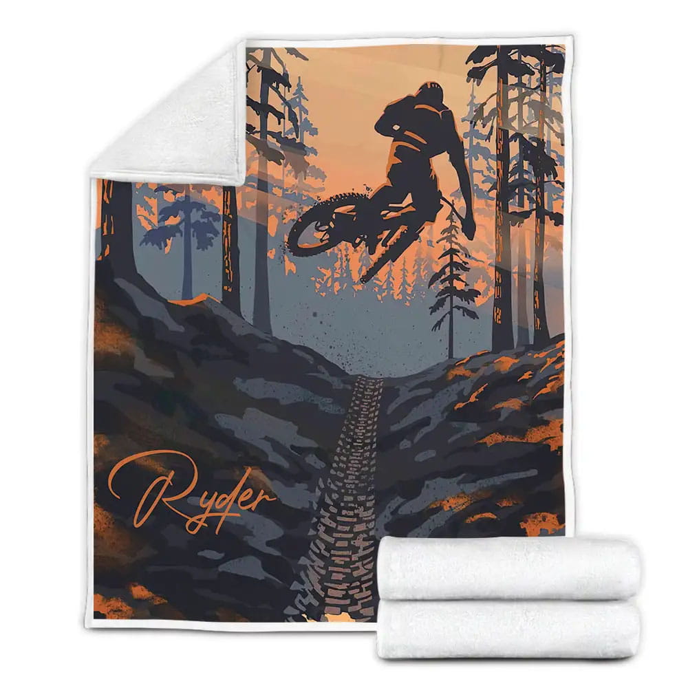 Ryder Fleece Blanket Gift For Birthday Halloween Christmas Thanksgiving