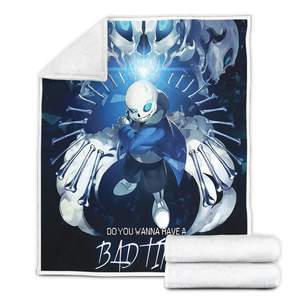 Undertale Do You Wanna Have Fleece Blanket Gift For Wife Husband Besties
