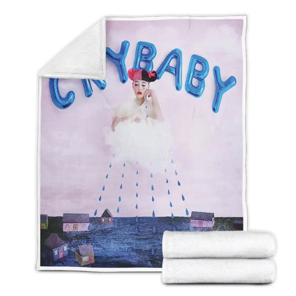 Melanie Martinez Cry Baby Album Cover Fleece Blanket Perfect 