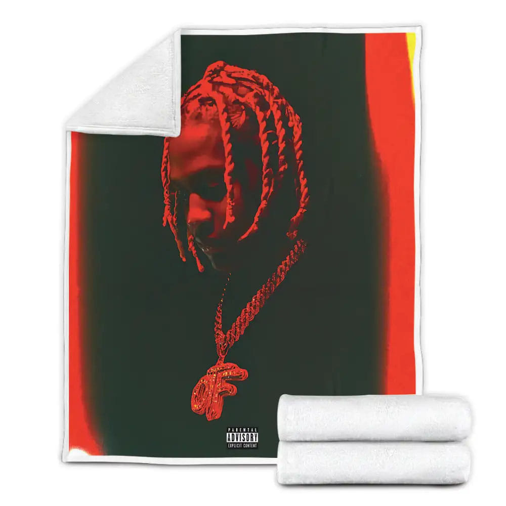 Lil Durk Just Cause Yall Waited Album Fleece Blanket Perfect 
