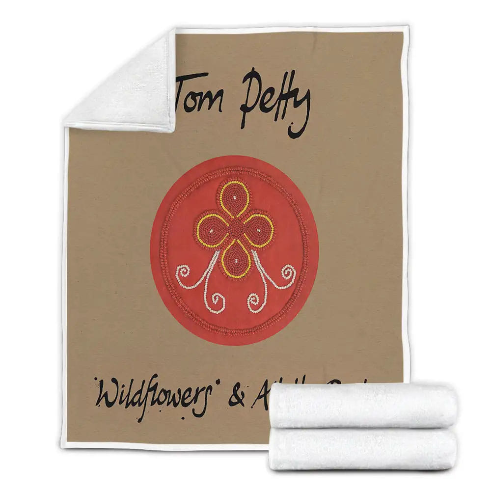 Tom Petty Wildflowers And All The Rest Fleece Blanket Perfect 