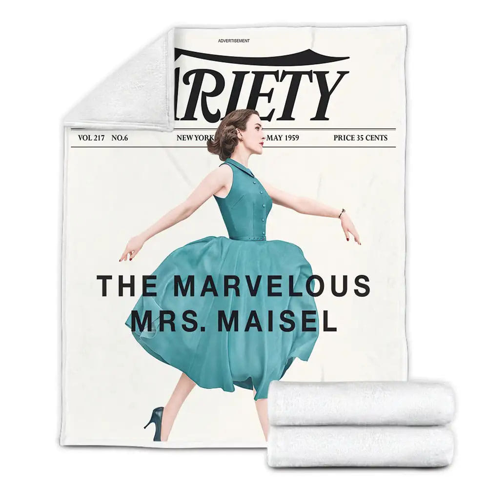 The Marvelous Mrs. Maisel Movie Poster Fleece Blanket Perfect 