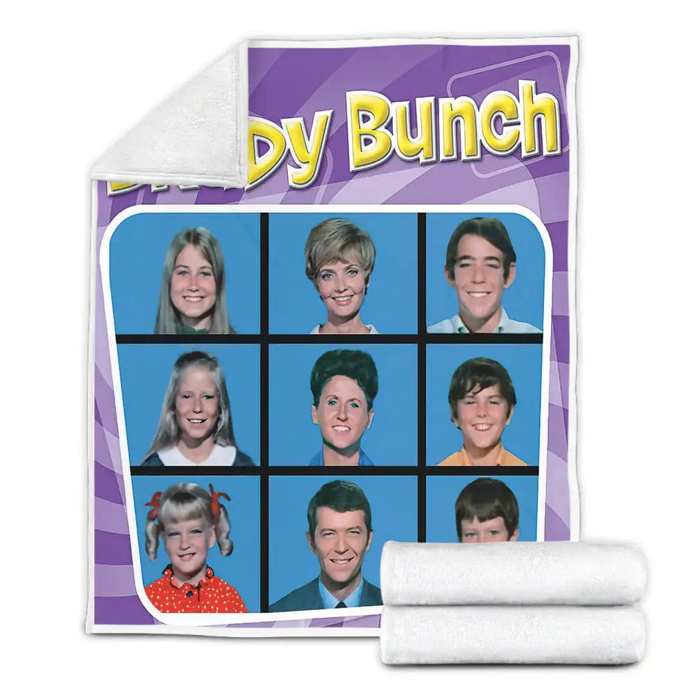 The Brady Bunch Movie Poster Fleece Blanket Gift For Wife Husband Besties