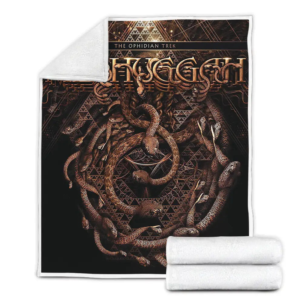 Meshuggah Music Band The Ophidian Trek Fleece Blanket Perfect 