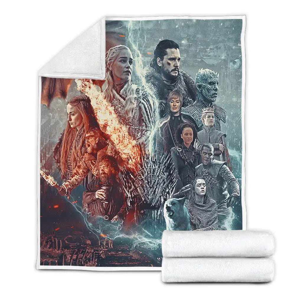 Game Of Thrones A Song Of Ice And Fire Fleece Blanket Perfect 