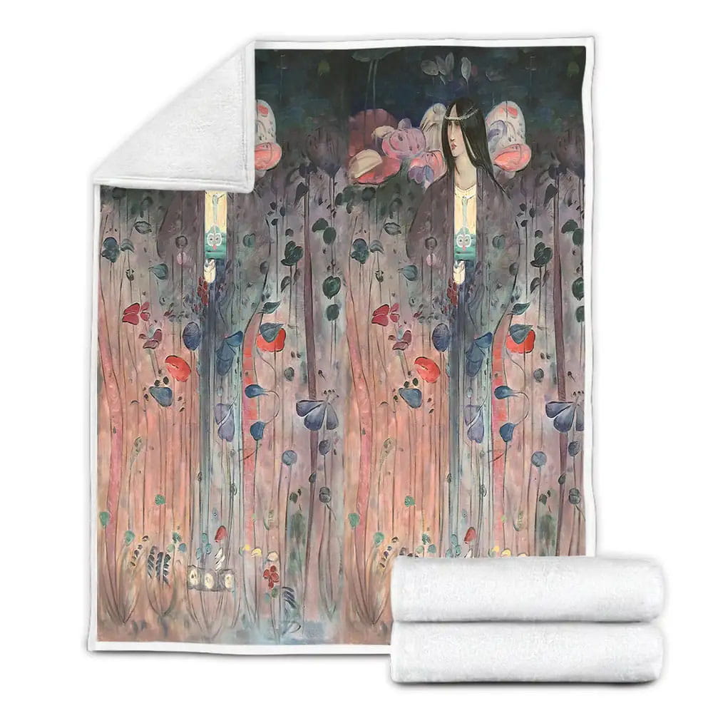 Charles Rennie Mackintosh In Fairyland Fleece Blanket Perfect 