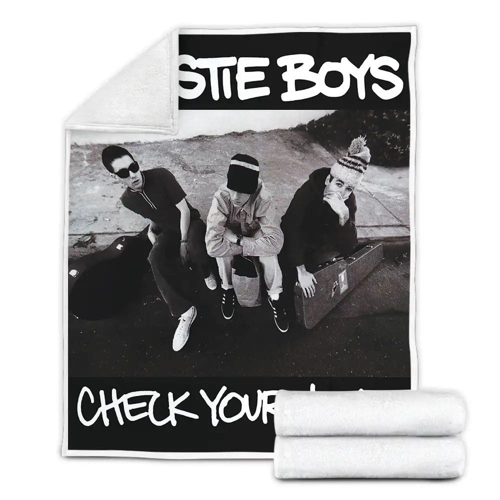Beastie Boys Check Your Head Fleece Blanket Gift For Wife Husband Besties