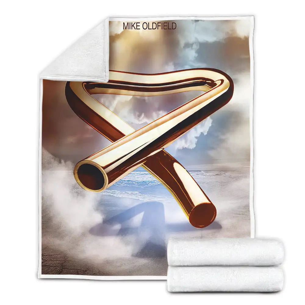 Mike Oldfield Music Tubular Bells Album Fleece Blanket Perfect 
