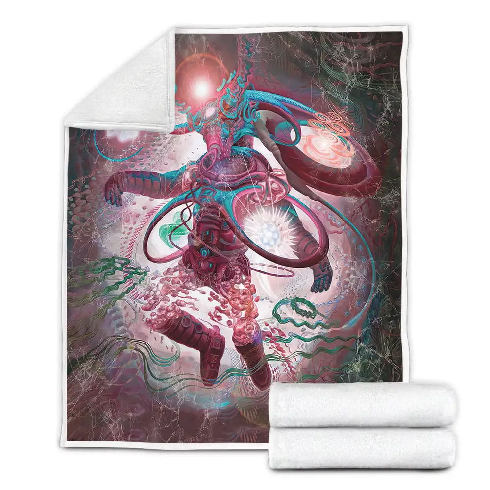 Descension Coheed And Cambria Fleece Blanket Gift For Wife Husband Besties