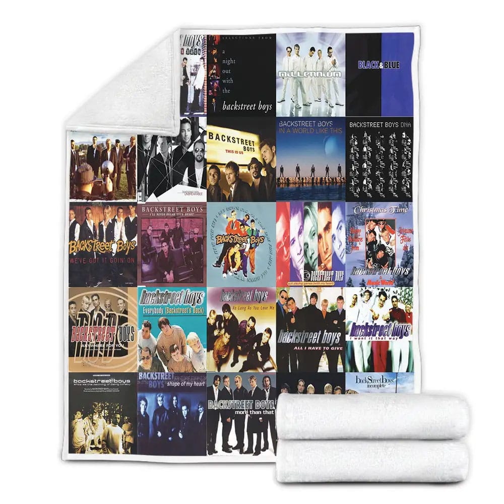 Backstreet Boy Fleece Blanket Gift For Christmas Thanksgiving Halloween