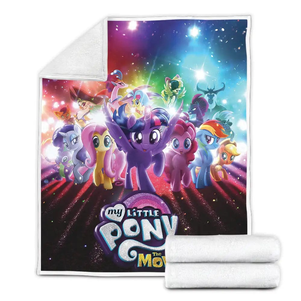 My Little Pony The Movie Flashing Lights Fleece Blanket Perfect 