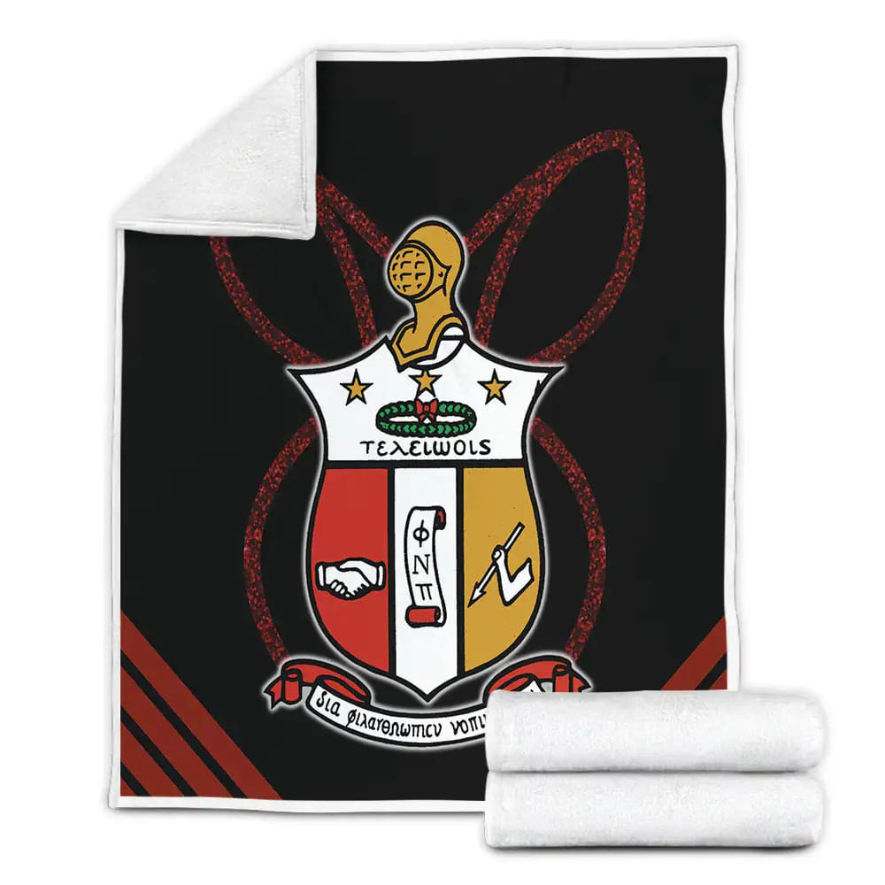 Kappa Alpha Psi Fleece Blanket Gift For Christmas Thanksgiving Halloween