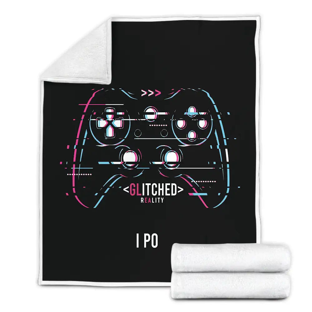 Gamer Petmytshirt Custom Name Fleece Blanket Gift For Wife Husband Besties