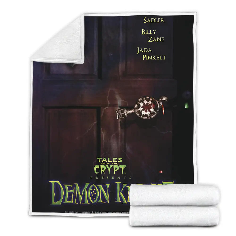 Tales From The Crypt Demon Knight Poster Fleece Blanket Perfect 