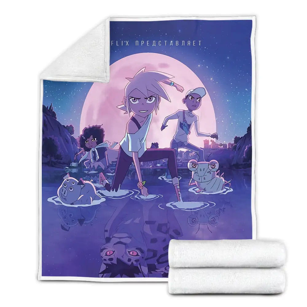 Kipo And The Age Of Wonderbeasts Season 3 Fleece Blanket Perfect 