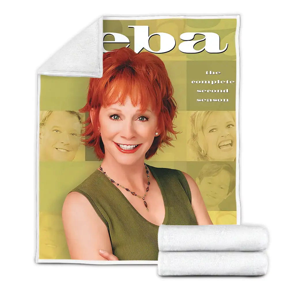 Reba Movie Poster Fleece Blanket Gift For Christmas Thanksgiving Halloween