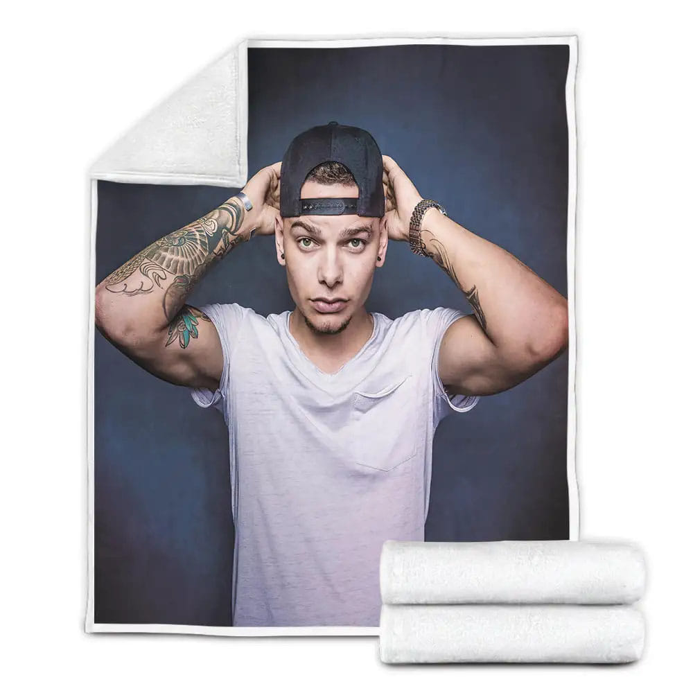 Kane Brown Fleece Blanket Gift For Birthday Halloween Christmas Thanksgiving