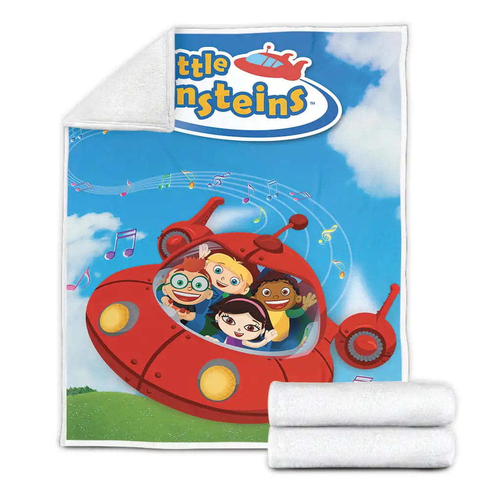 Little Einsteins Original Poster Fleece Blanket Gift For Wife Husband Besties