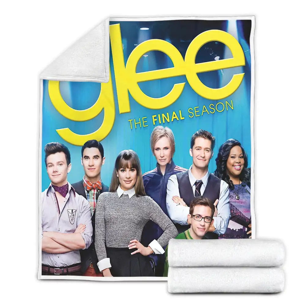 Glee Movie Poster Fleece Blanket Gift For Christmas Thanksgiving Halloween