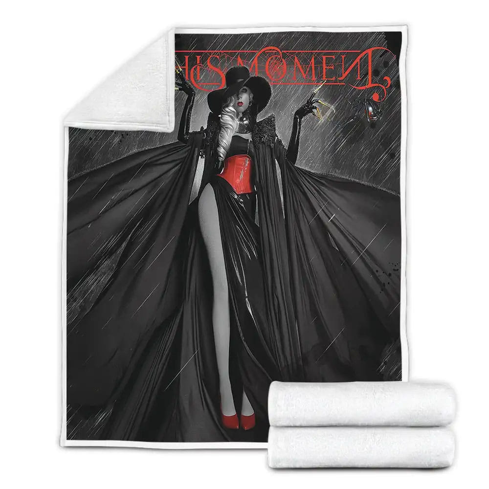 Album Black Widow In This Moment Fleece Blanket Gift For Wife Husband Besties