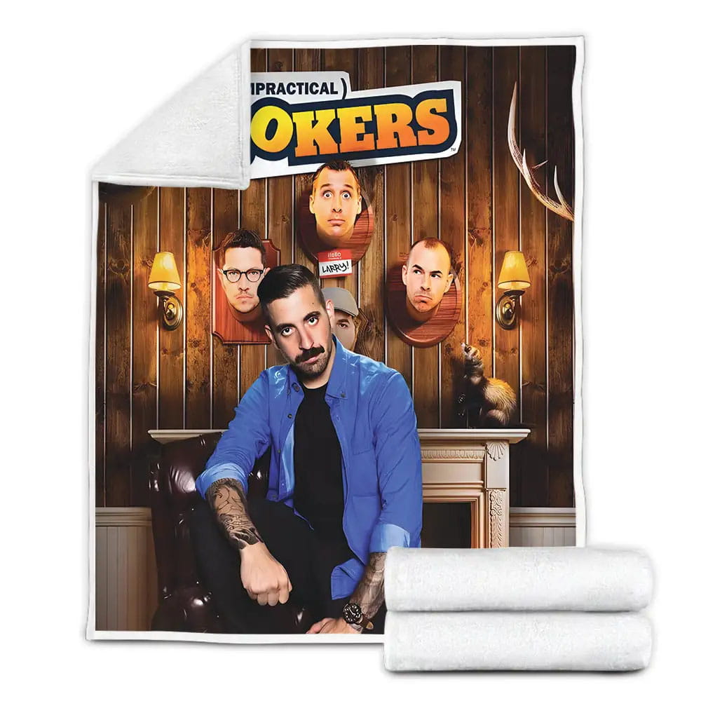 Impractical Jokers Fleece Blanket Gift For Christmas Thanksgiving Halloween