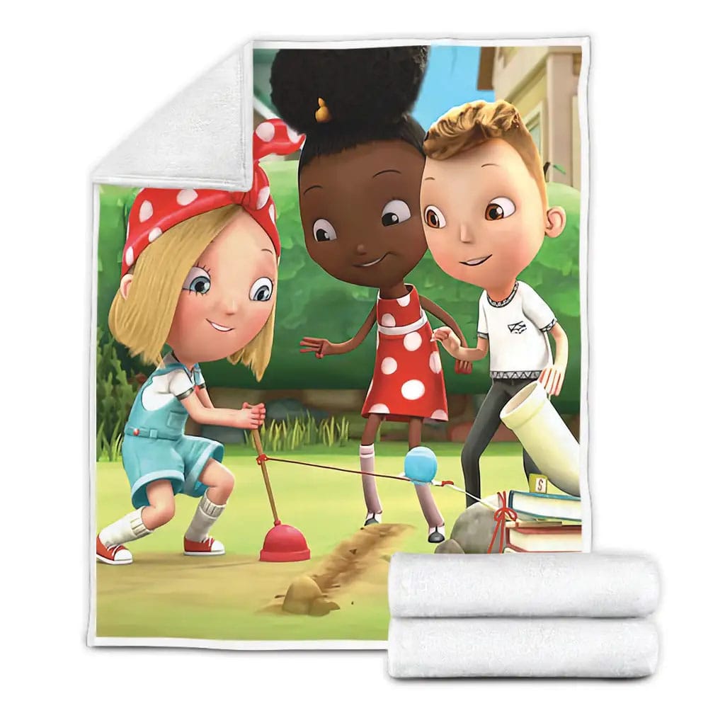 Ada Twist Scientist Lets Explore Together Fleece Blanket Perfect 