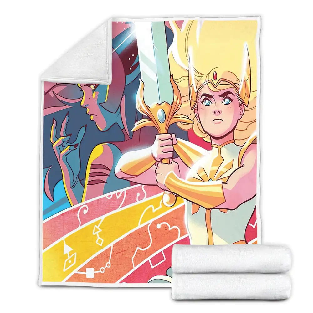 She-Ra And The Princesses Of Power Fleece Blanket Gift For Wife Husband Besties