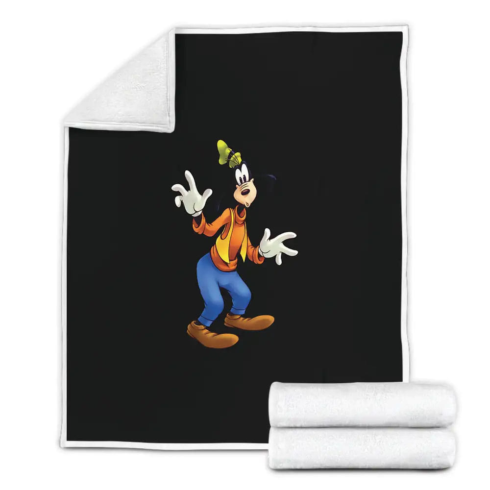 Disney Goofy Fleece Blanket Gift For Birthday Halloween Christmas Thanksgiving