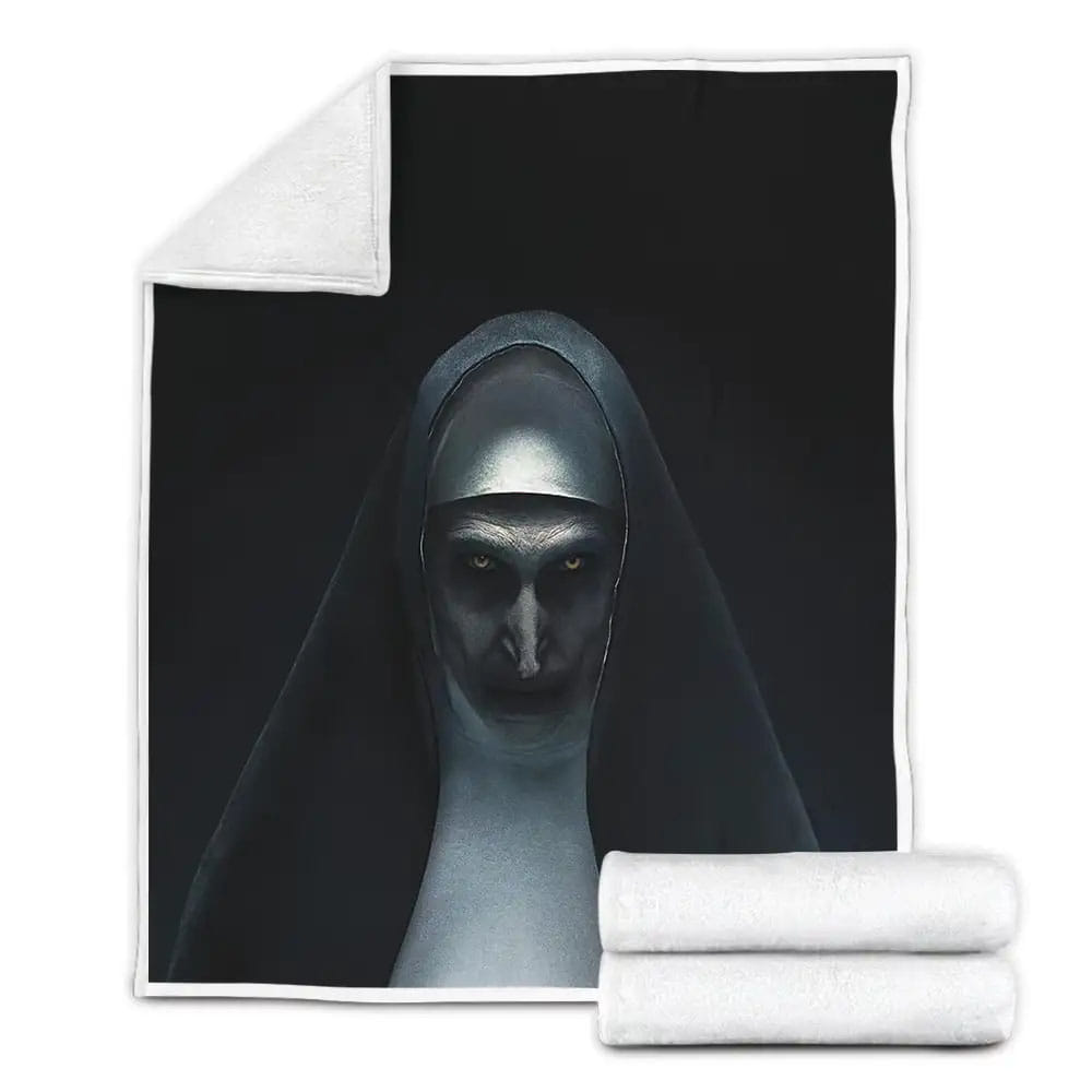 The Nun Movie Fleece Blanket Gift For Birthday Halloween Christmas Thanksgiving