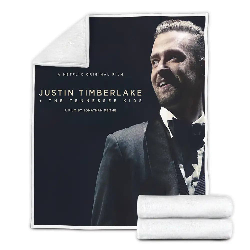 Justin Timberlake Tennessee Kids Netflix Film Fleece Blanket Perfect 
